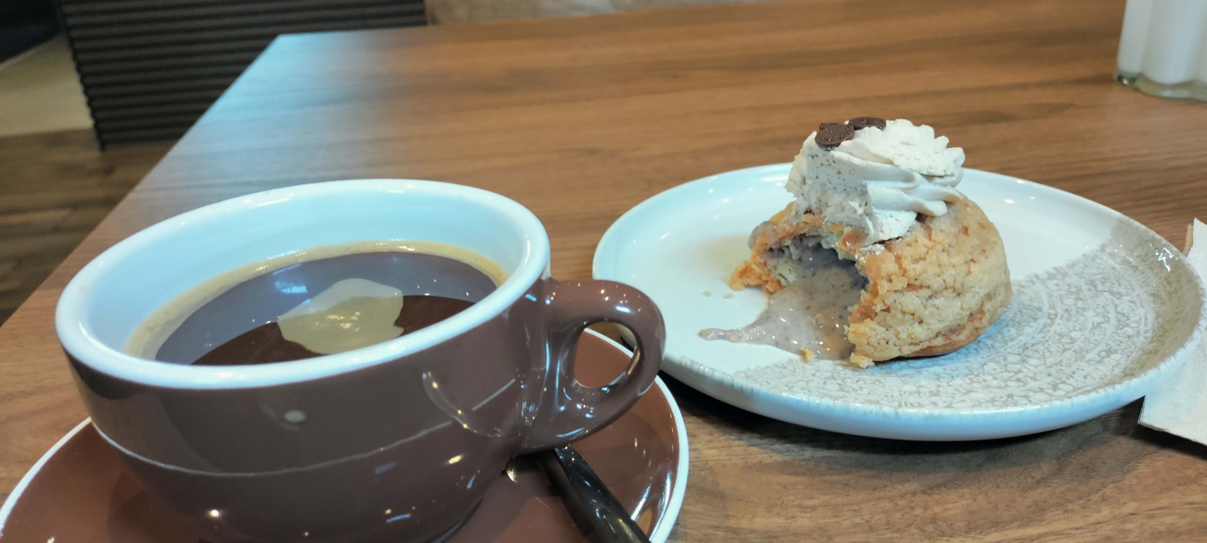 Men så bra att hitta ett fik med nästan konditori-känsla! Gott kaffe, bra bakverk. – Billede fra Nyfiket Bageri & Café af Lena O. (08.08.2026)