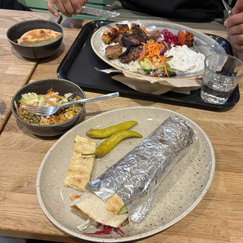 Falafel i br&ouml;d &ndash; Photo from Restaurang Sant&eacute; by Lisa&nbsp;M. (01/03/2026)