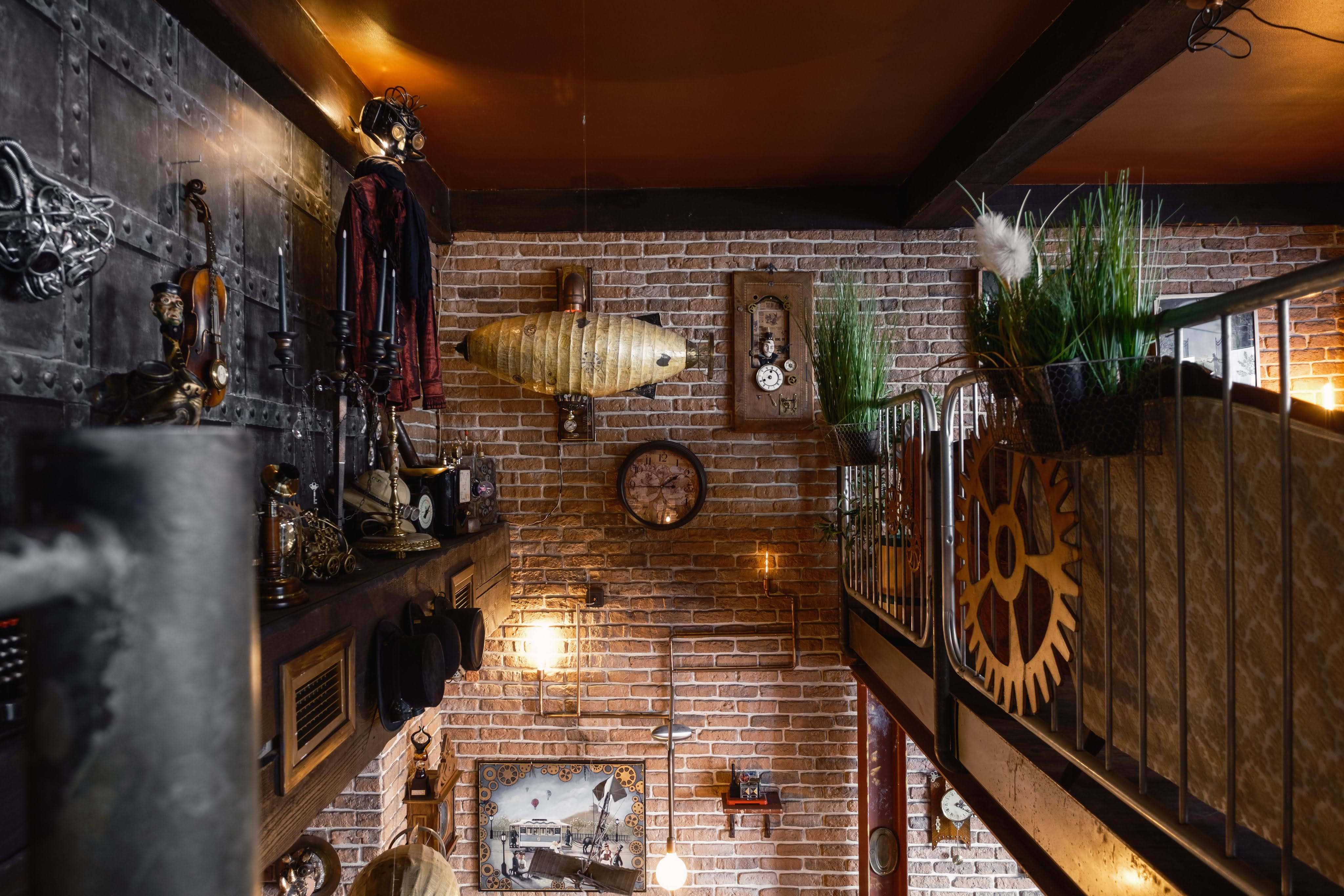 Steampunk Bar – Fars dag
