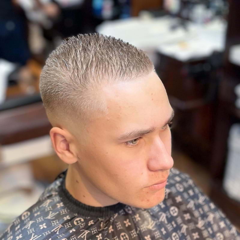 Topp fade – Photo from Sultan Barbershop by Sultan B. (06/10/2023)
