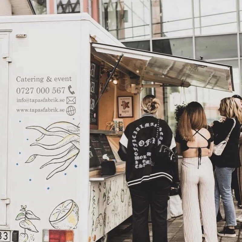 Catering med foodtruck – Bild från Tapas Fabrik av Jade M. (2023-10-08)