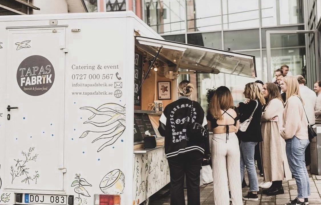 Catering med foodtruck – Photo from Tapas Fabrik by Jade M. (08/10/2023)