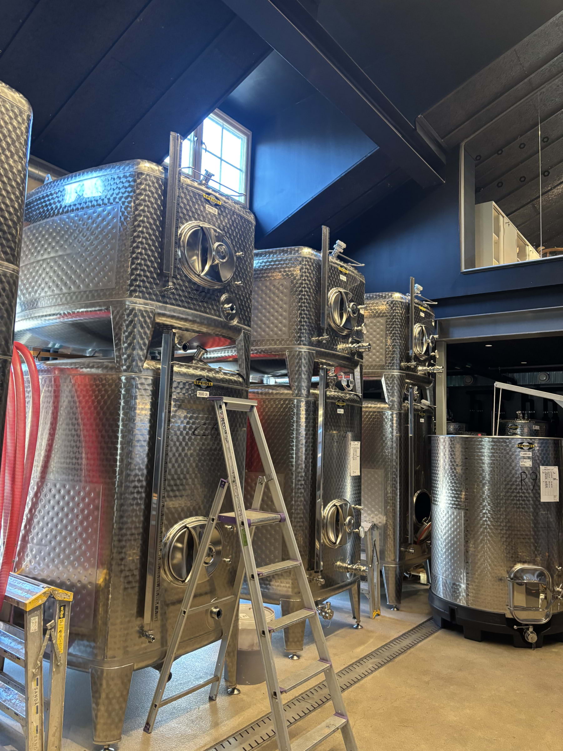 Vinproduktion – Photo from Wine Mechanics Slakthuset by Lisa M. (19/10/2025)