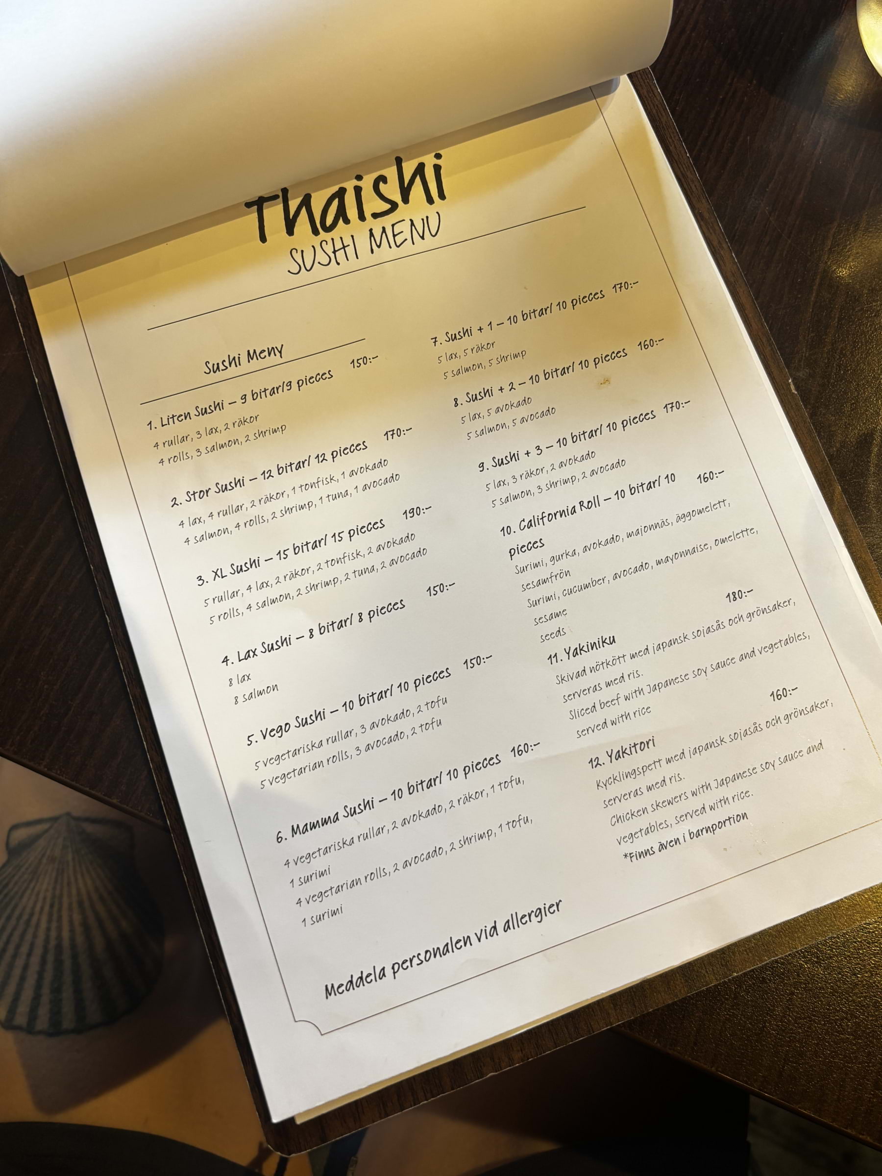 Meny – Photo from Thaishi by Lisa M. (12/07/2026)