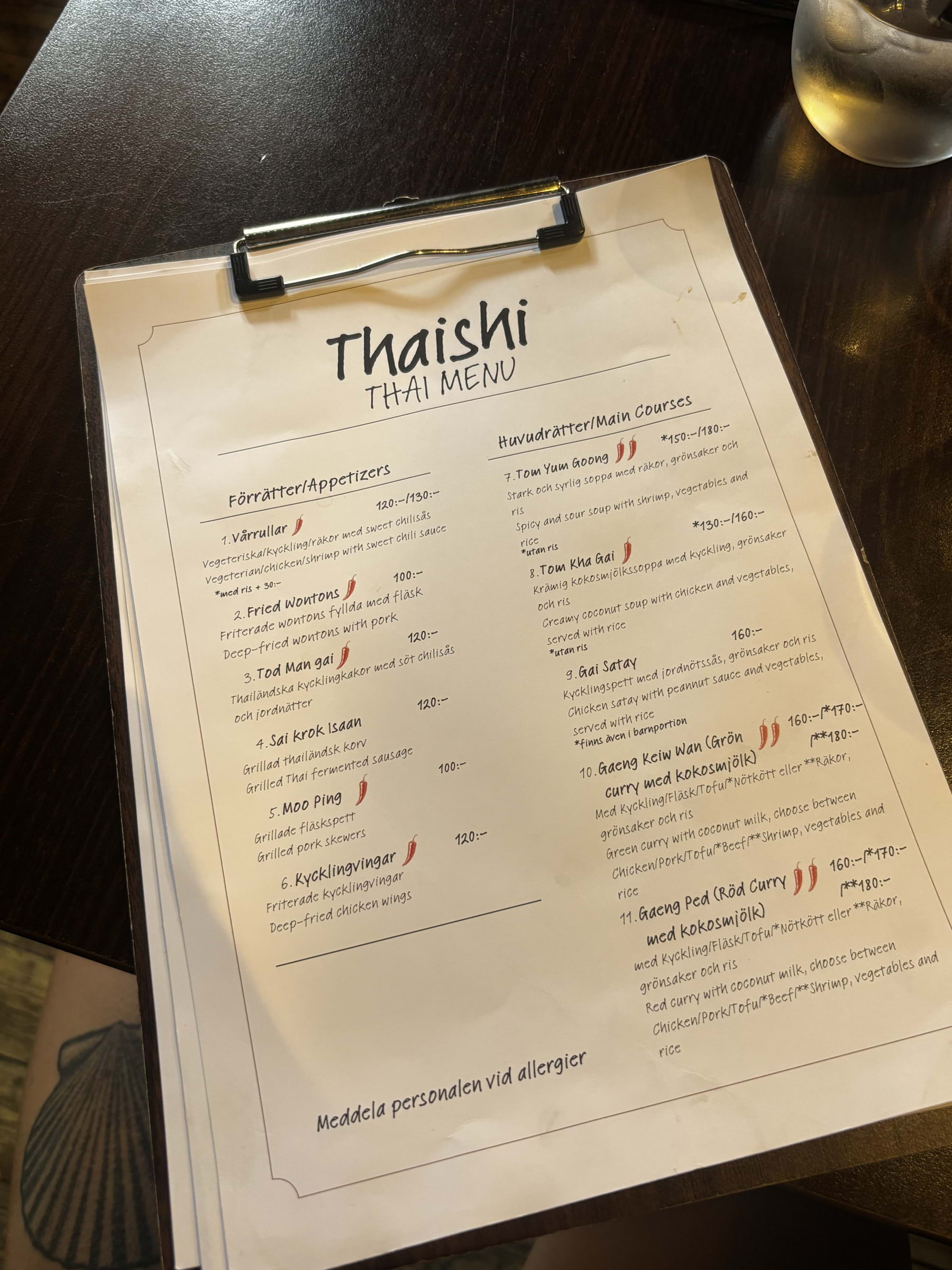 Meny – Photo from Thaishi by Lisa M. (12/07/2026)