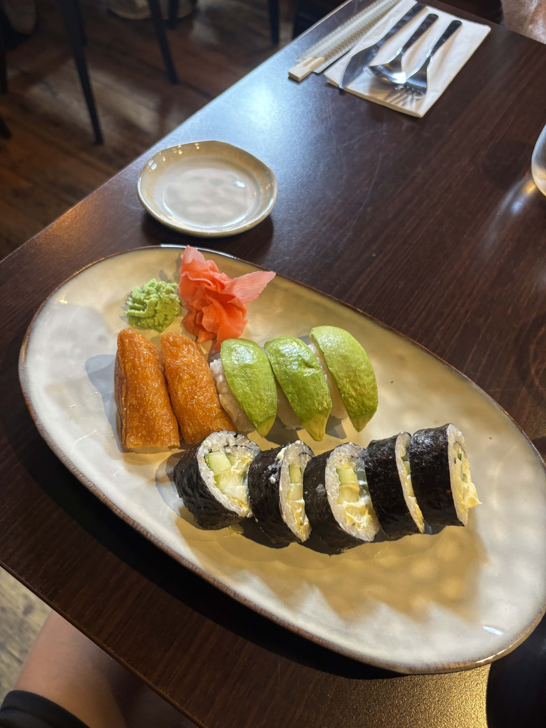 Vegetarisk sushi – Photo from Thaishi by Lisa M. (12/07/2026)