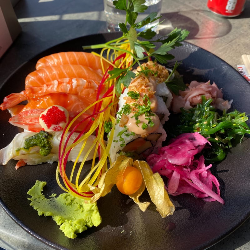 10-bitars sushi – Photo from H10 foodcorner by Peter B. (01/09/2021)