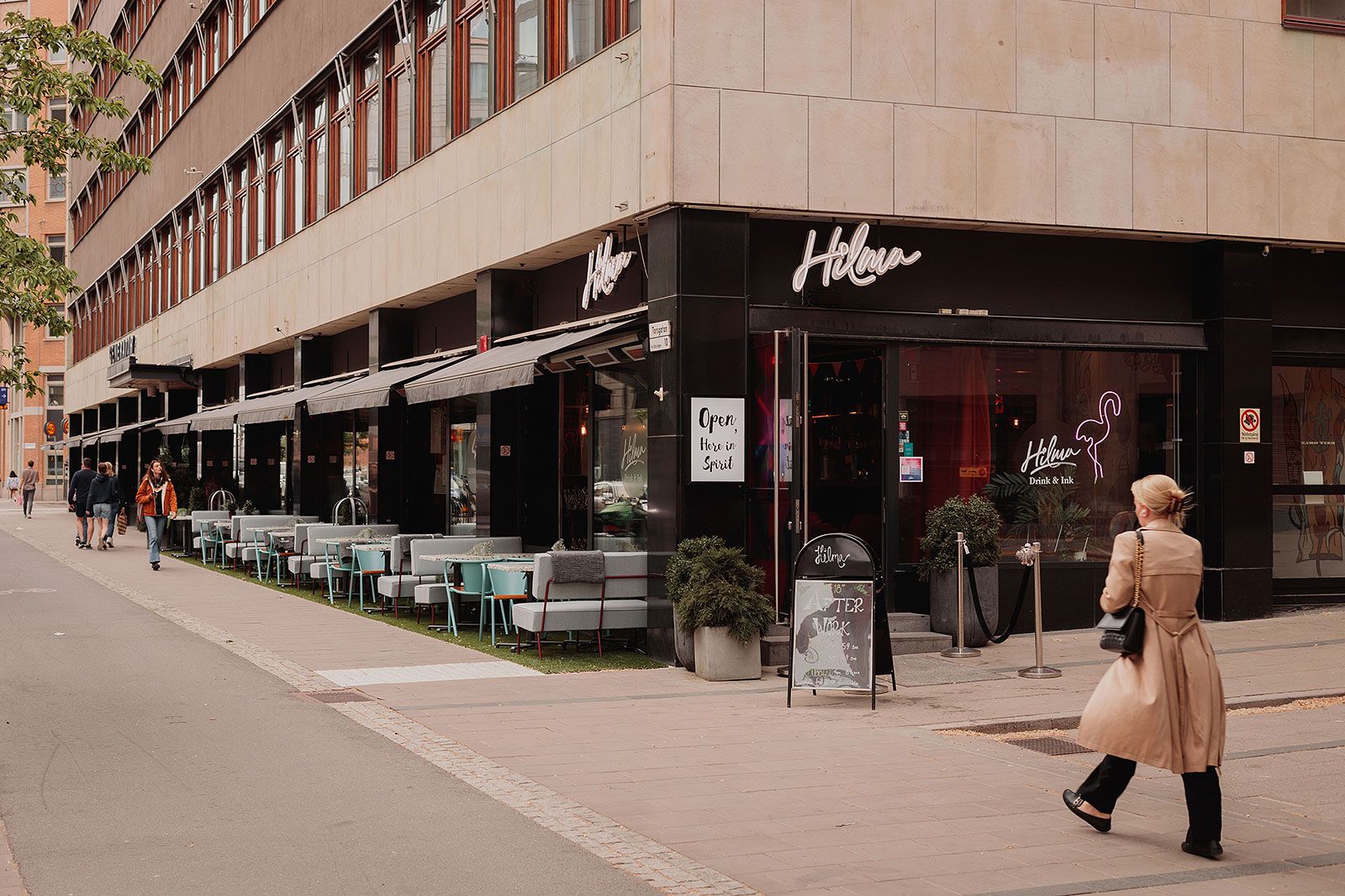 Hilma Stockholm – Uteserveringar i city och Norrmalm