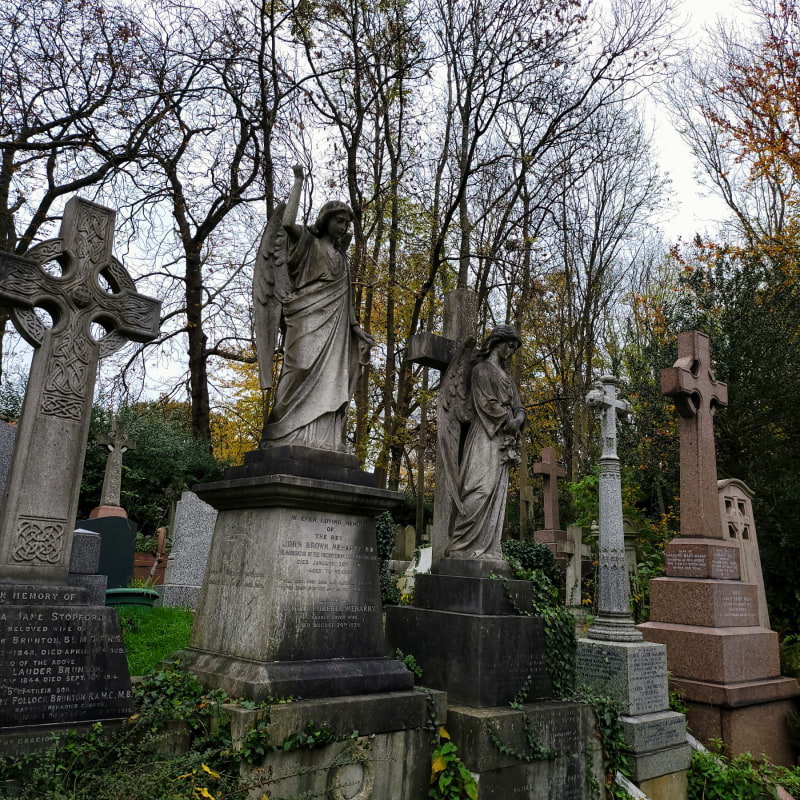 Bild från Highgate Cemetery av Vesna D. (2022-09-19)