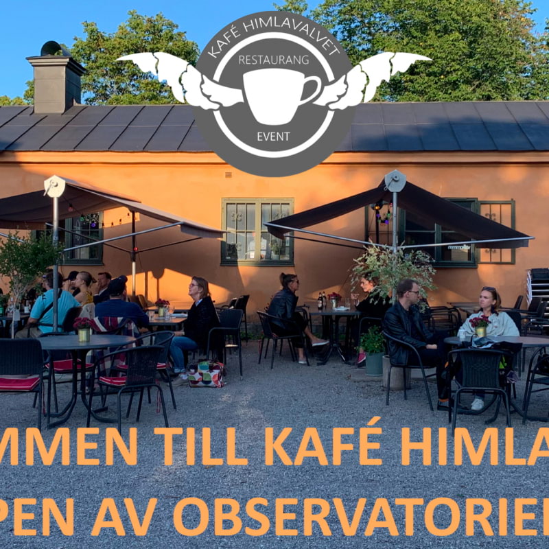 Den fina uteserveringen – Photo from Kafé Himlavalvet by Martin L. (21/08/2020)