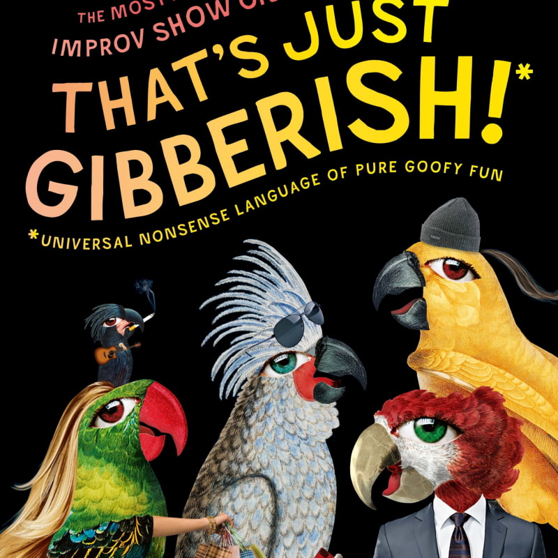 That´s Just Gibberish! – Bild från Improvisationsstudion av Elin G. (2023-03-03)