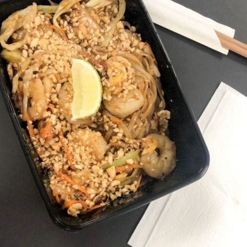 Pad thai med scampi – Photo from Itamae Thai Style by Ida B.