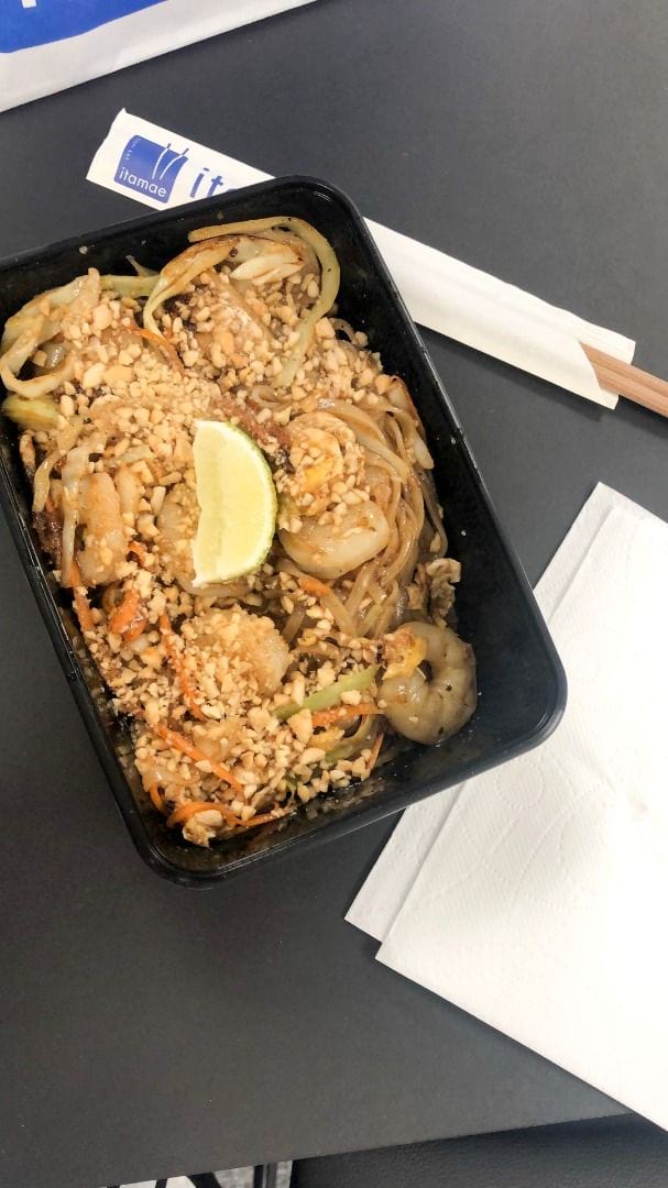 Pad thai med scampi – Photo from Itamae Thai Style by Ida B. (05/11/2018)