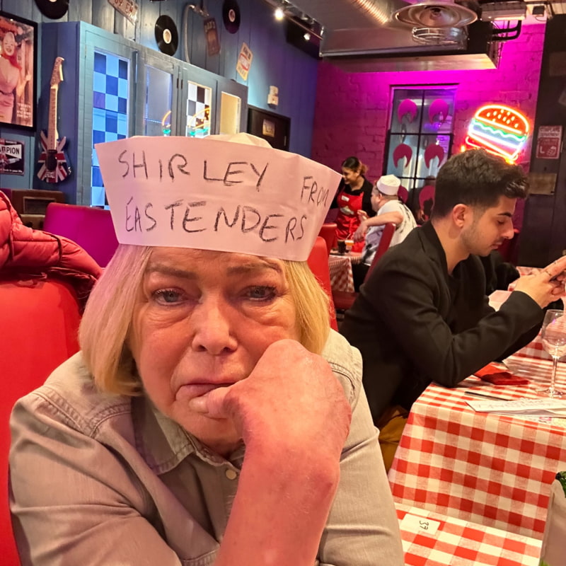 Shirley from Eastenders 😂 – Photo from Karen's Diner Islington by Random G. (14/04/2023)