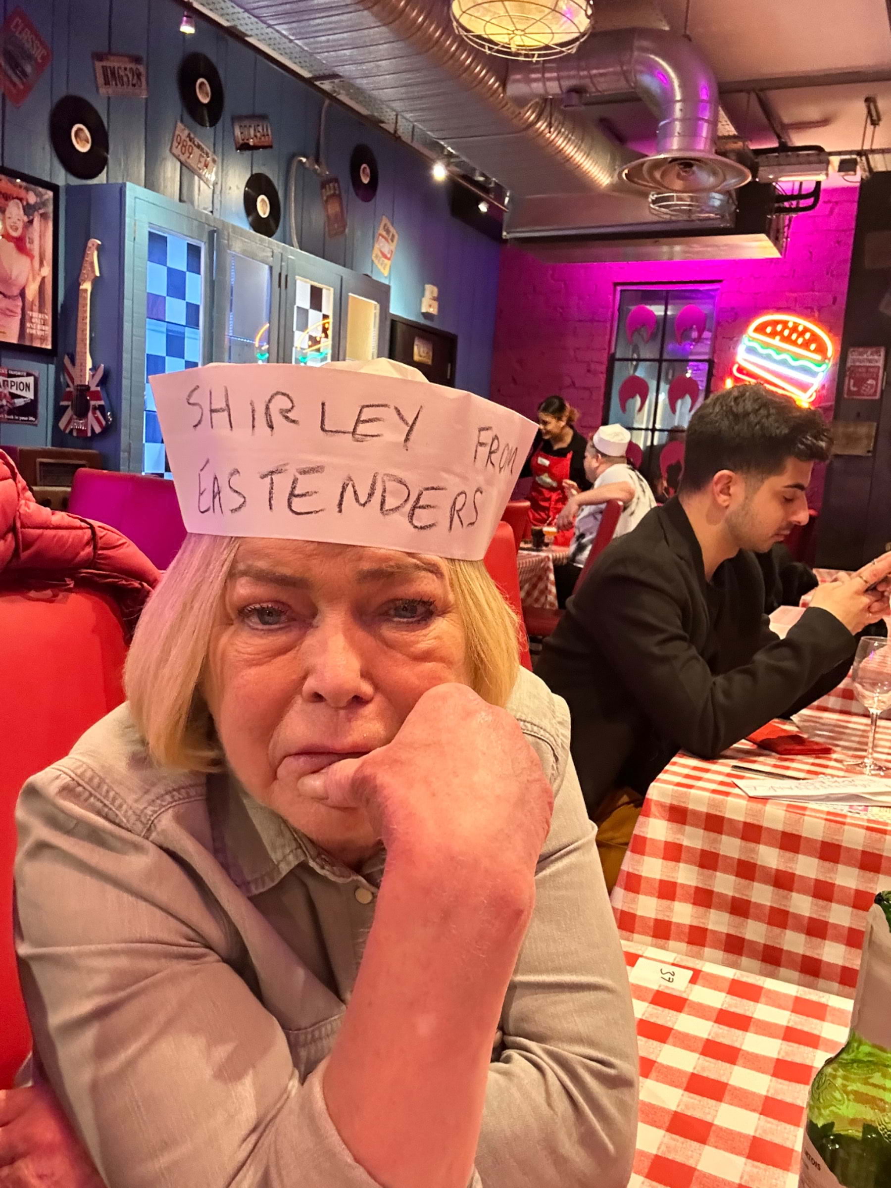 Shirley from Eastenders 😂 – Photo from Karen's Diner Islington by Random G. (14/04/2023)