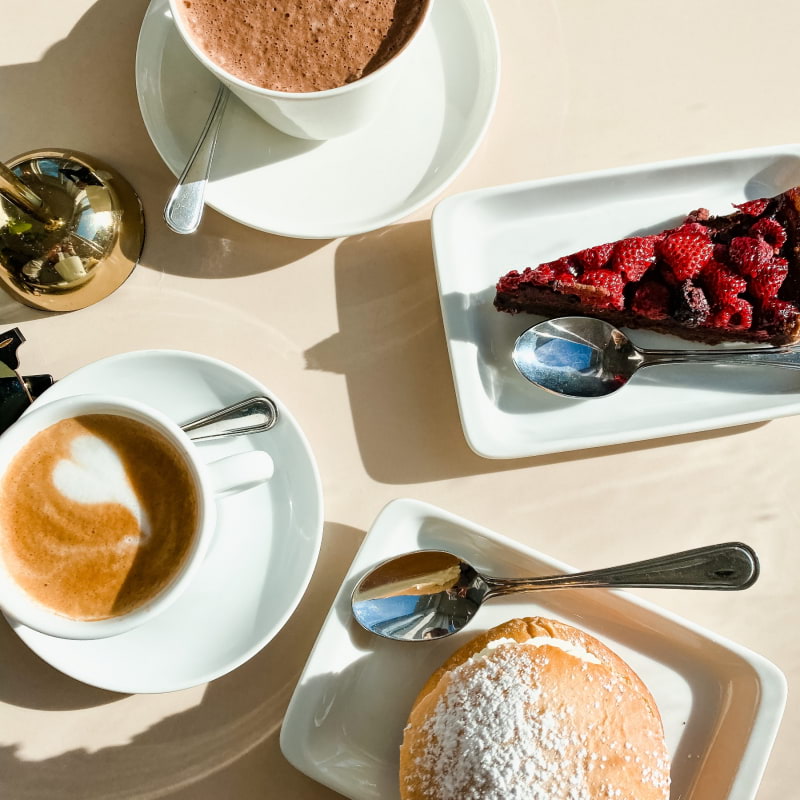 Semlor och fika hos Karamellan – Bild från Karamellan Café & Restaurang på Drottningholm av Marcus S. (2022-04-04)