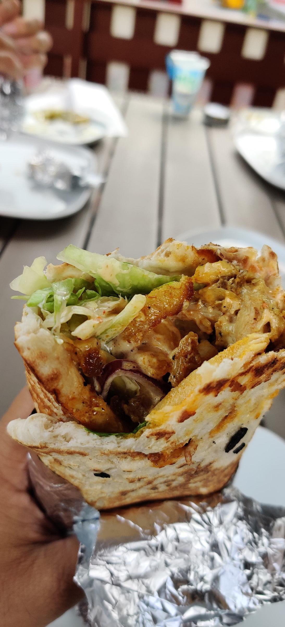 Shwarma rulle – Photo from Lilla Mellanöstern by Shahzad A. (15/06/2021)