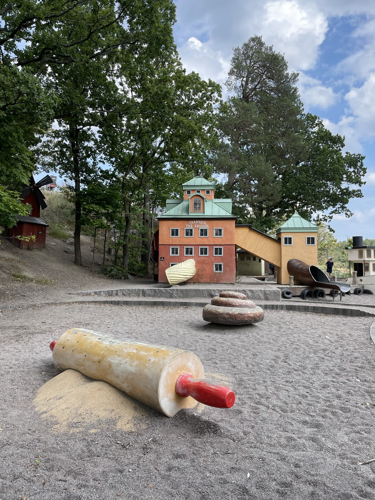 Bild från Lilla Kvarnholmen lekplats av Sarah A. (2022-01-21)