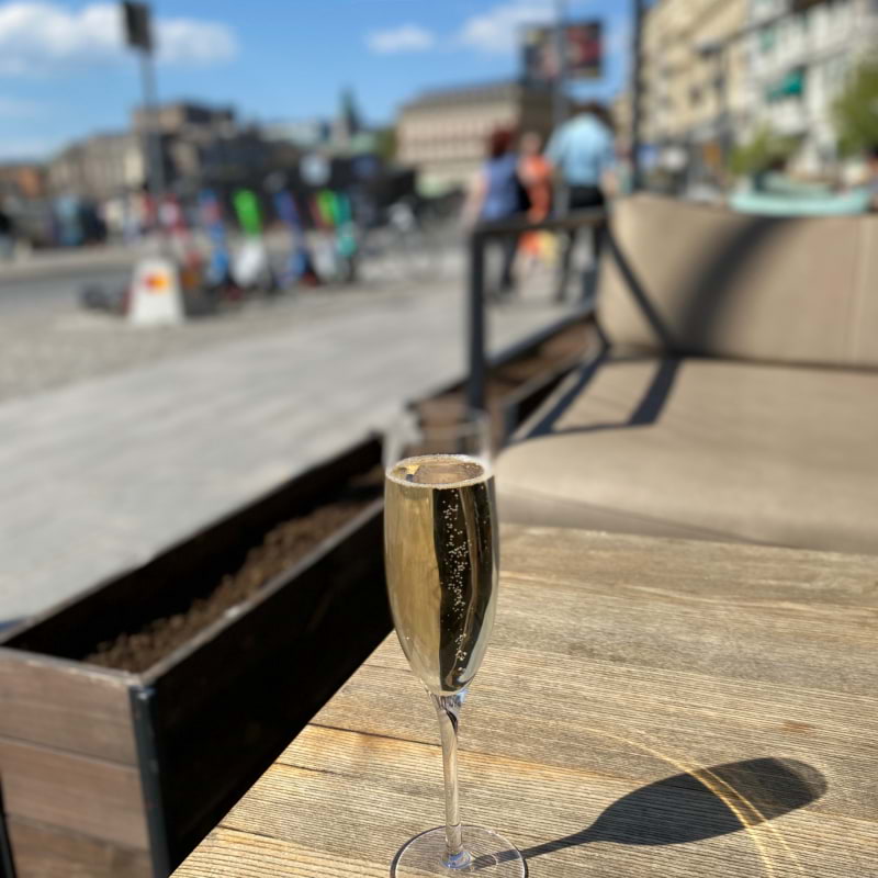 Min plats med utsikten medan champagnen avnjutas😎🥂 – Photo from Lydmar by Anna L. (14/05/2023)