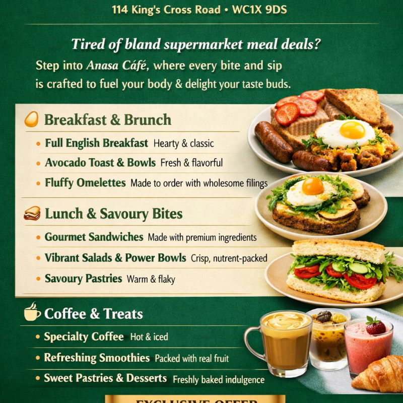 Food menu + Coffees &ndash; Billede fra Anasa af Costas&nbsp;T. (09.06.2026)