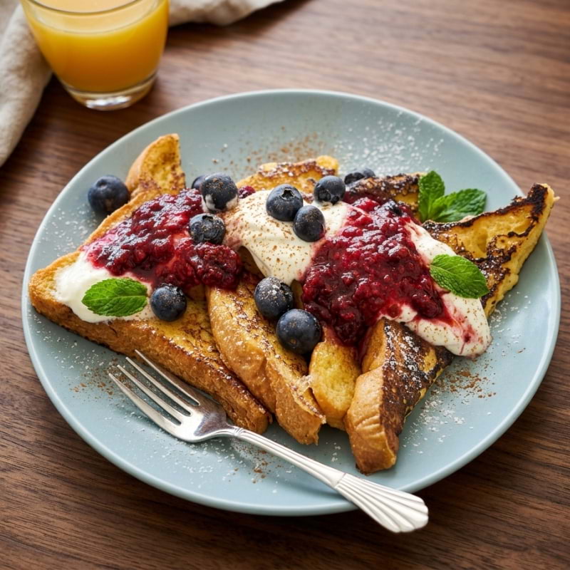 French Toast Wild Berries and Cream – Billede fra Anasa af Costas T. (09.06.2026)