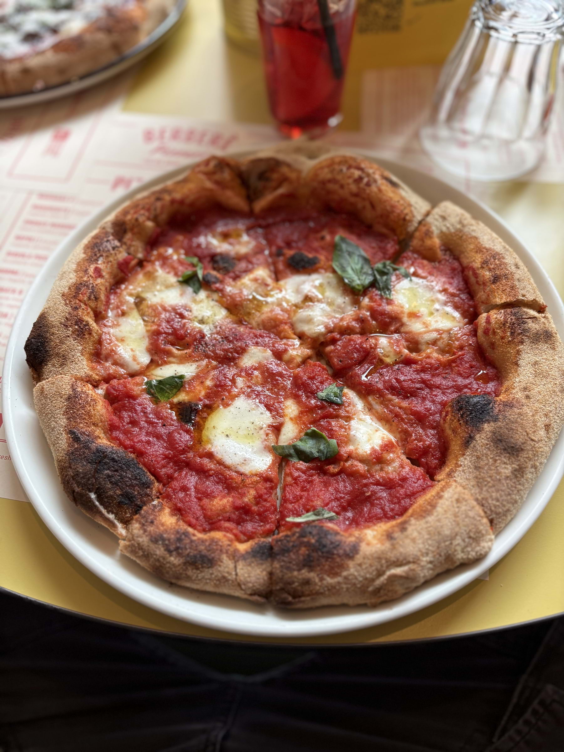 Smoked margherita – Bild från Berberè Westfield Stratford av Daniel S. (2026-01-03)