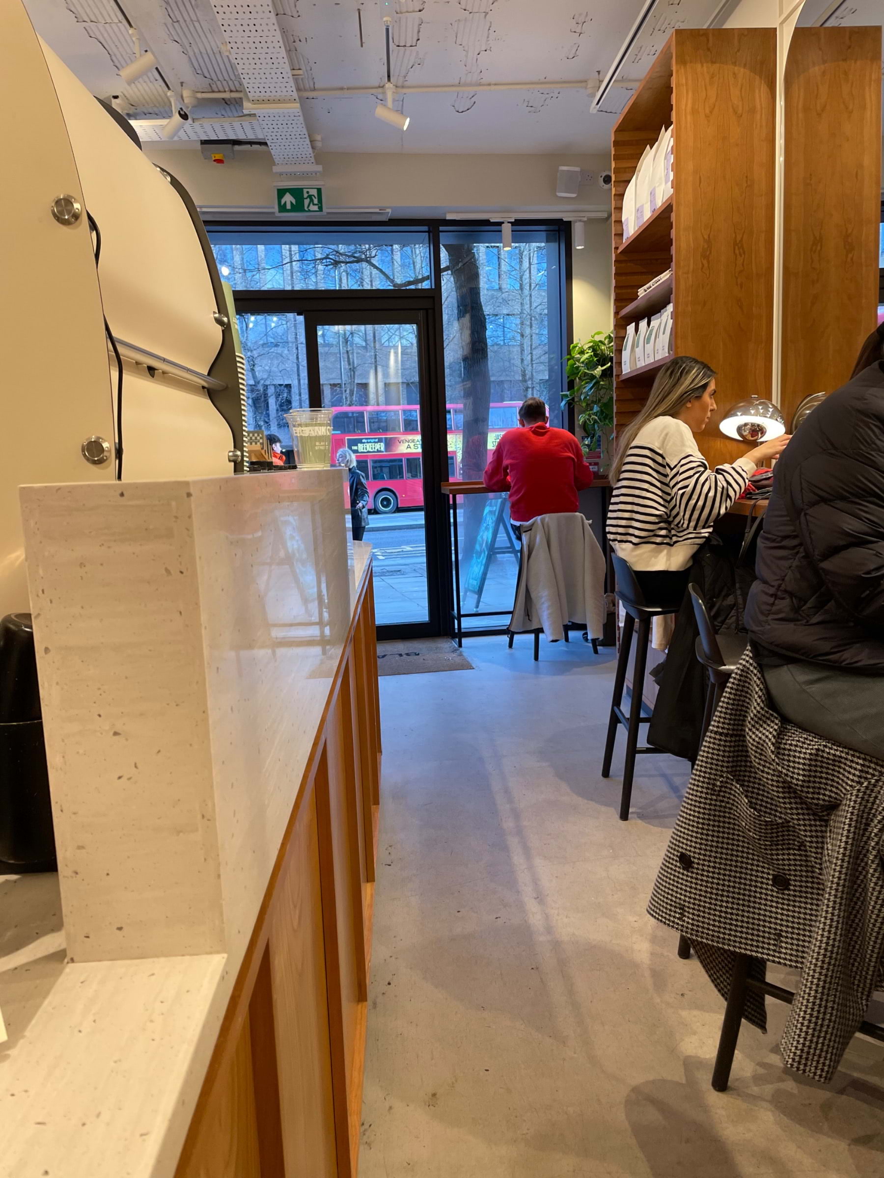 Photo from Blank Street Coffee Upper Street by Tamsin S. (22/01/2024)