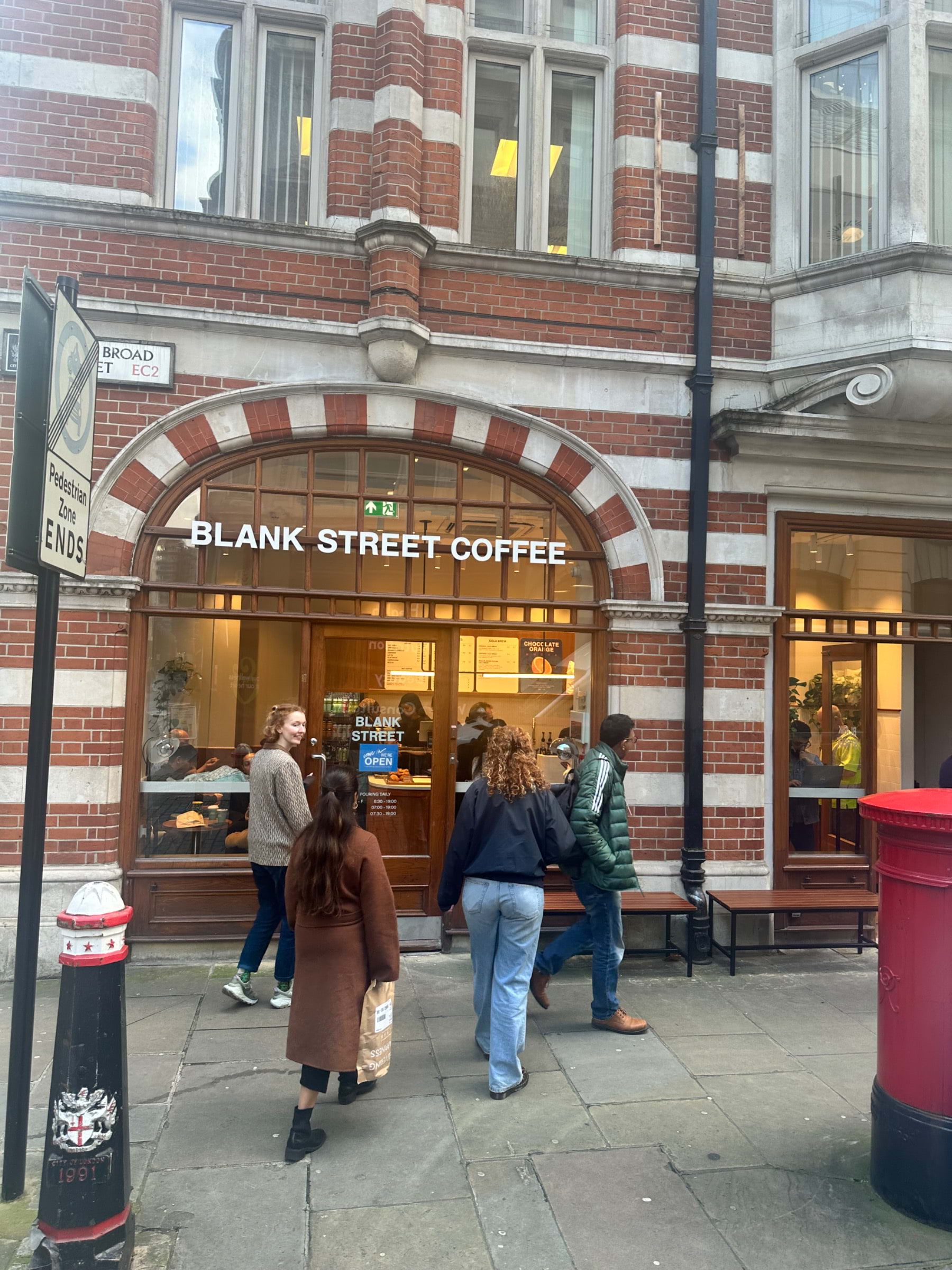 Photo from Blank Street Coffee Old Broad Street by Daniel S. (16/02/2024)