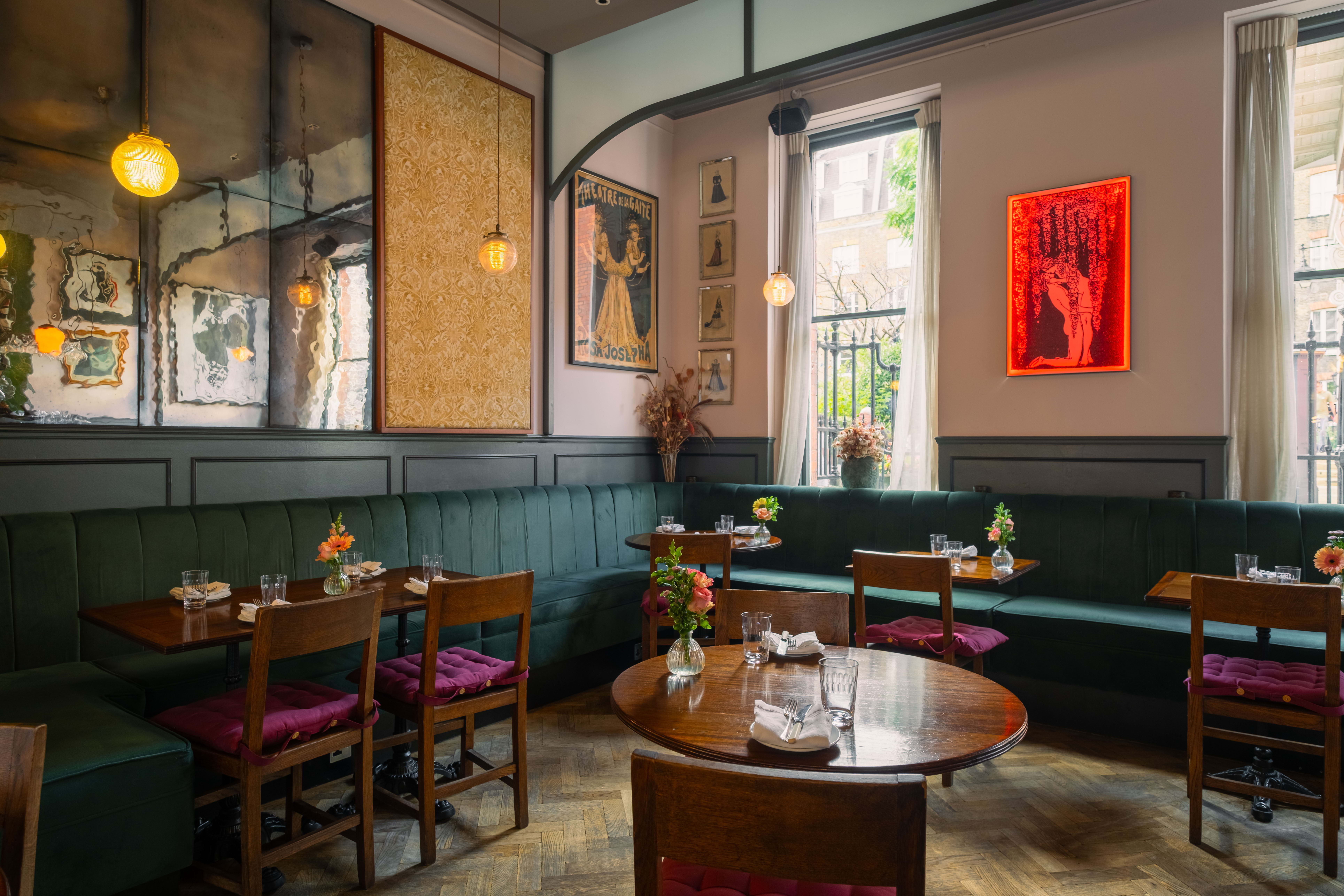 Cora Pearl – Romantic restaurants in Covent Garden