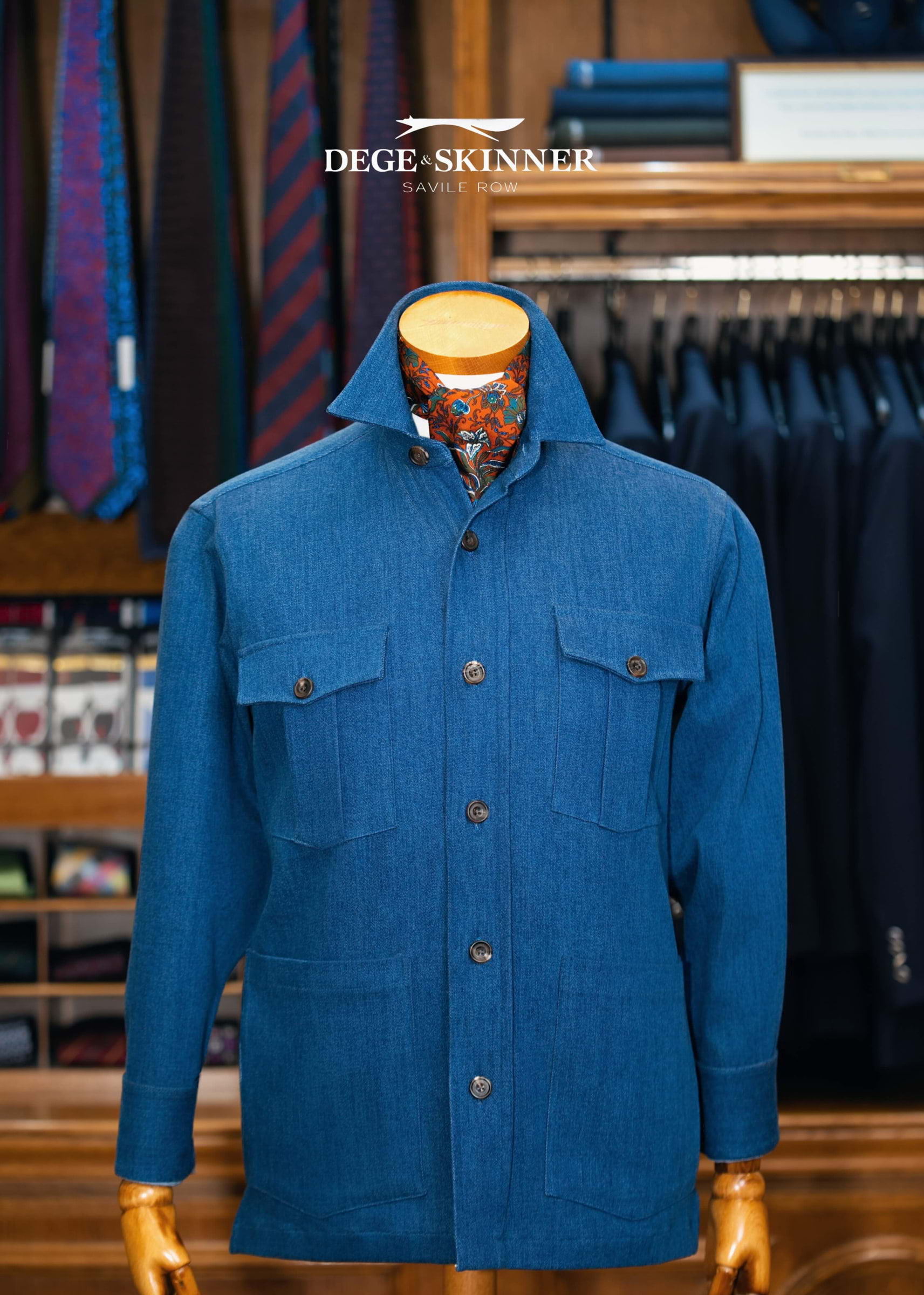 Travel overshirt, cut/made at 10 Savile Row &ndash; Bild fr&aring;n Dege & Skinner av Cass&nbsp;S. (2026-02-16)