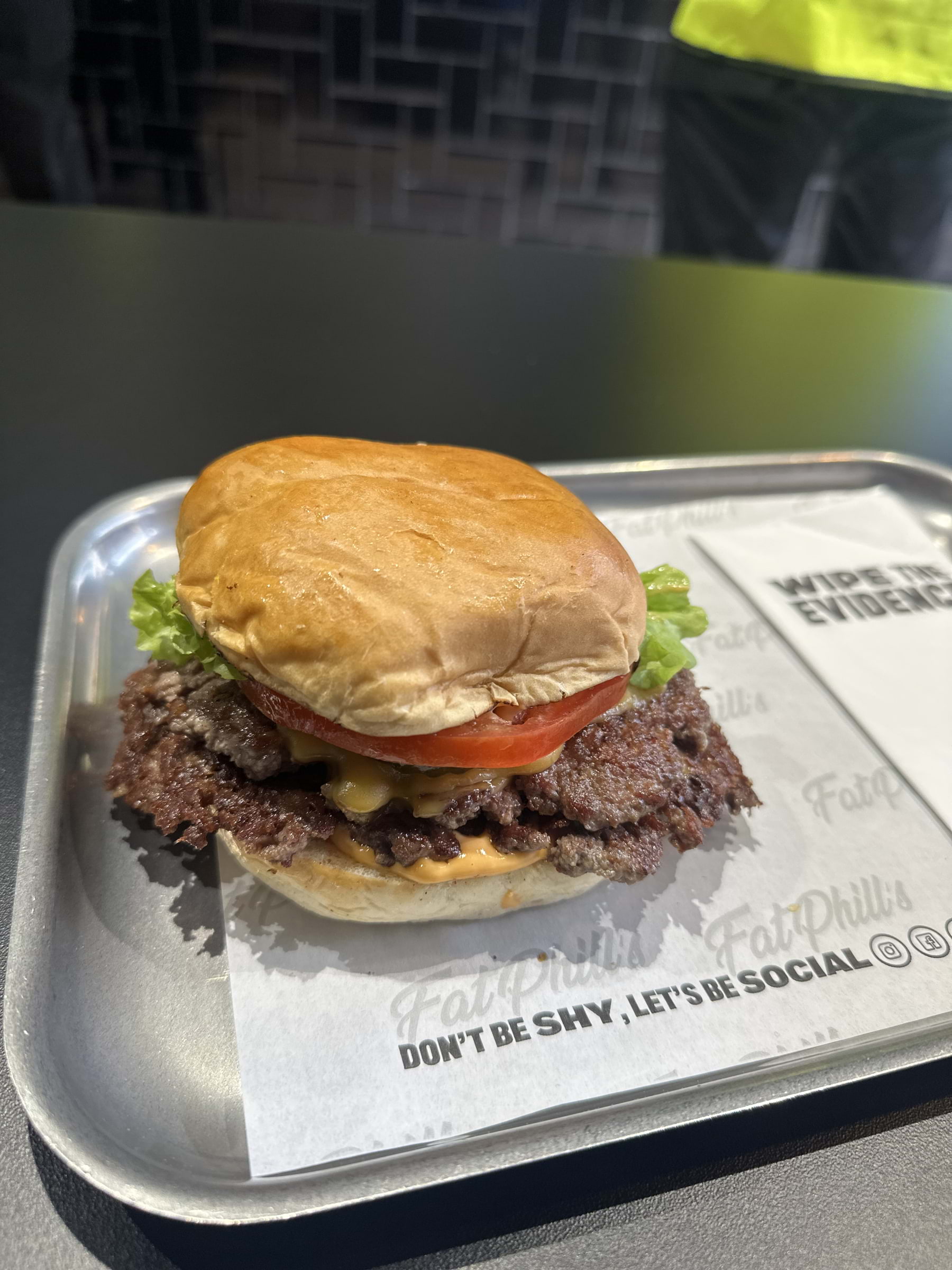 Double smash burger – Photo from Fat Phill's by Jen G. (15/12/2024)