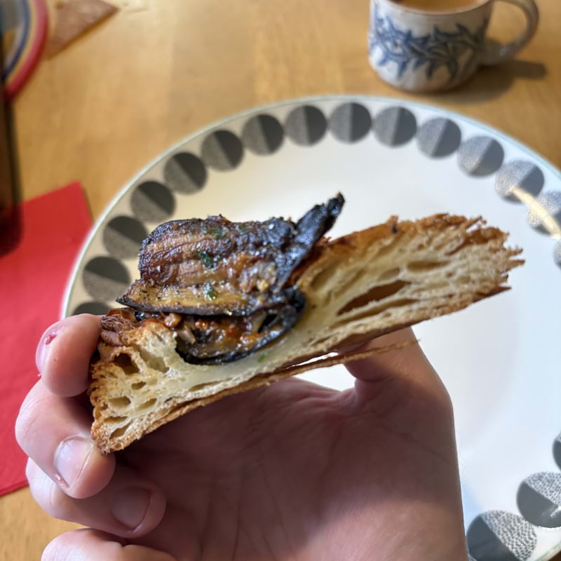 Roasted aubergine danish &ndash; Bild fr&aring;n Farha av Daniel&nbsp;S. (2026-01-25)