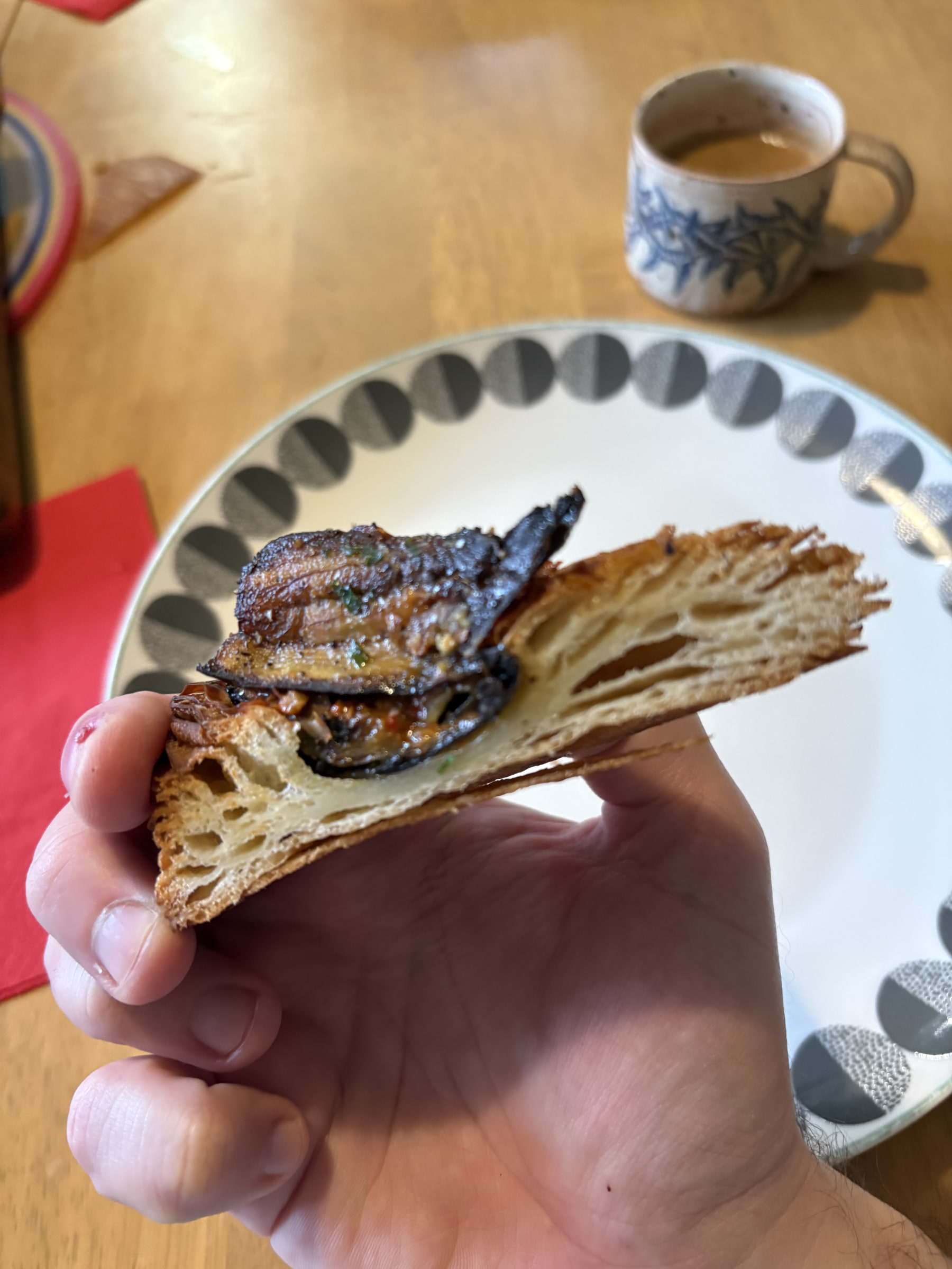 Roasted aubergine danish – Bild från Farha av Daniel S. (2026-01-25)