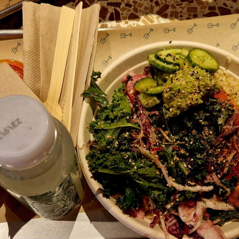 The Salmon Field Bowl I ordered for lunch was delicious – Photo from Farmer J Marylebone Village by Lubna U. (24/09/2025)