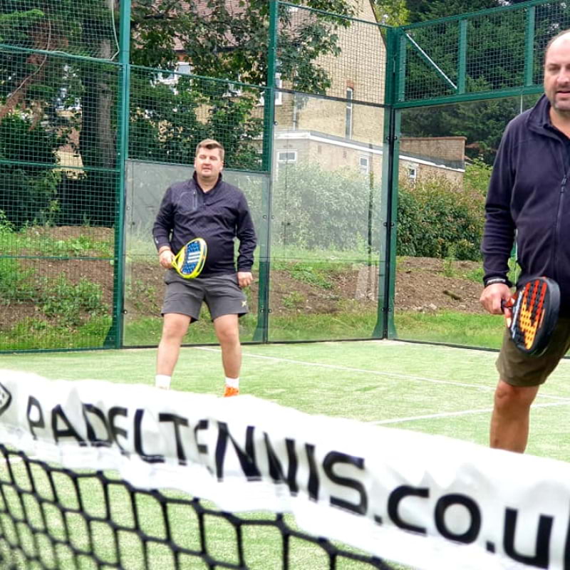 Padel Courts London – Photo from Hazelwood Sports Club by Paul T. (18/10/2024)