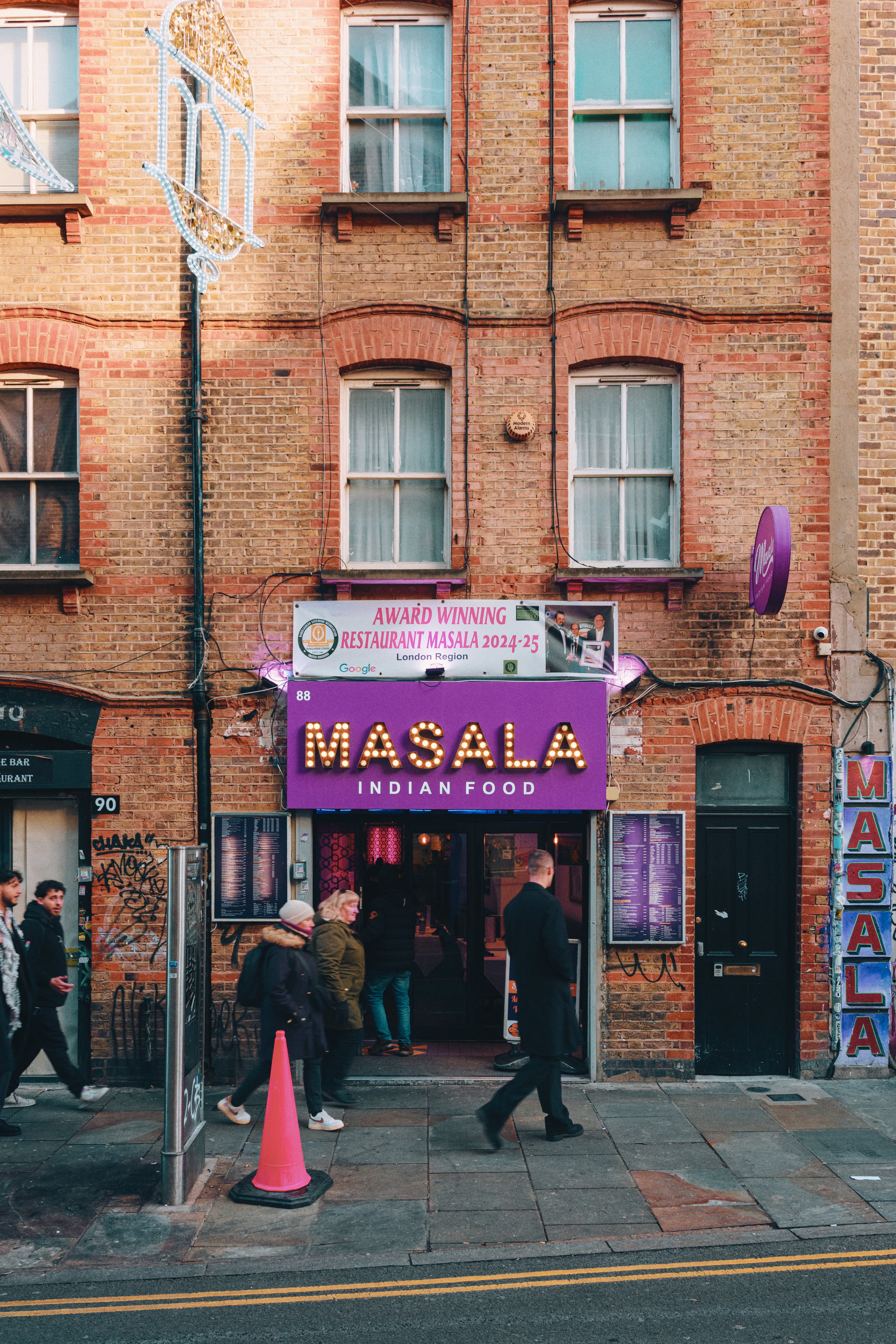 Masala Brick Lane – Restaurants for big groups