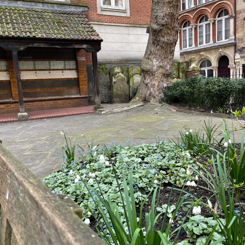 Photo from Postman's Park by Tamsin S. (21/03/2024)