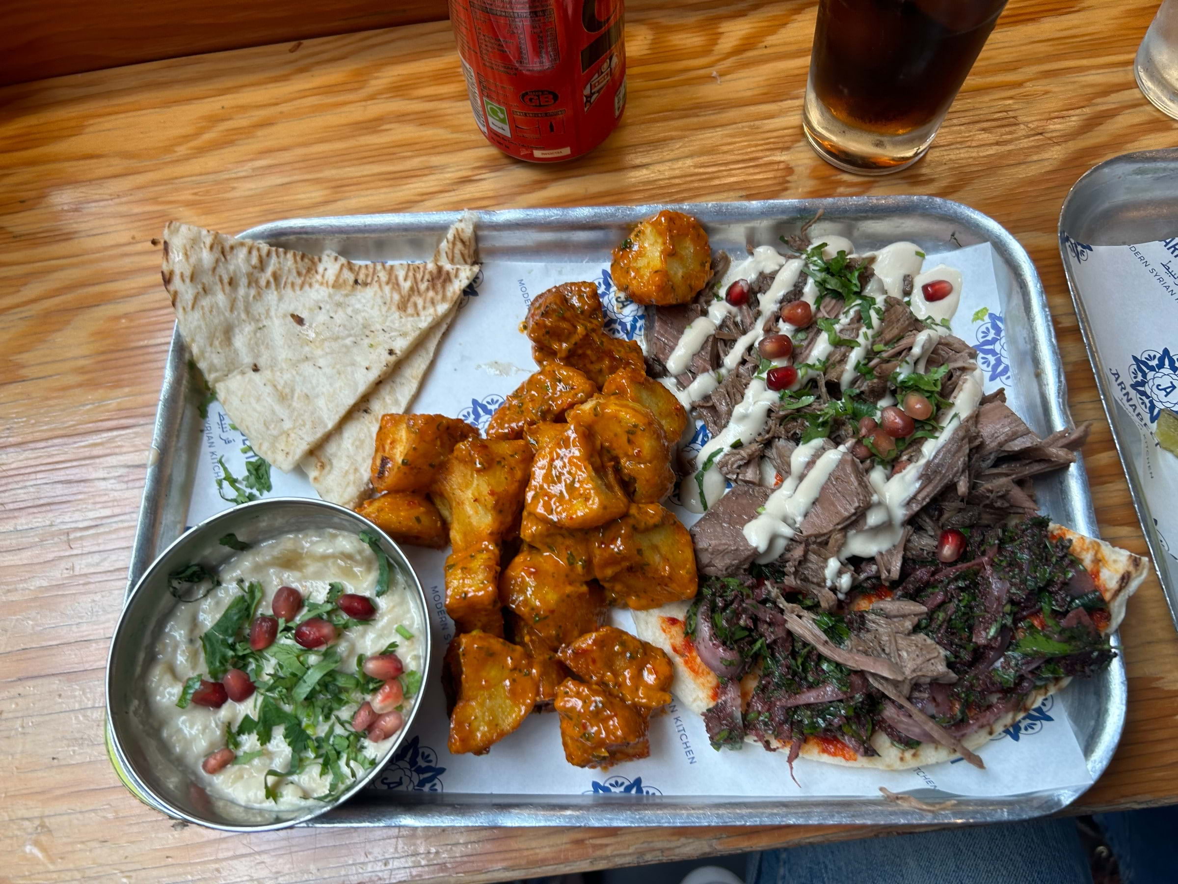 Lamb shawarma from Arnabeet – Photo from Seven Dials Market by David L. (08/08/2024)