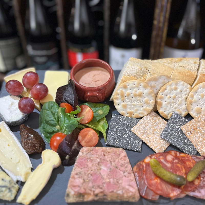 The Cheese & charcuterie platter – Photo from The Wine Library by Henry K. (18/03/2026)