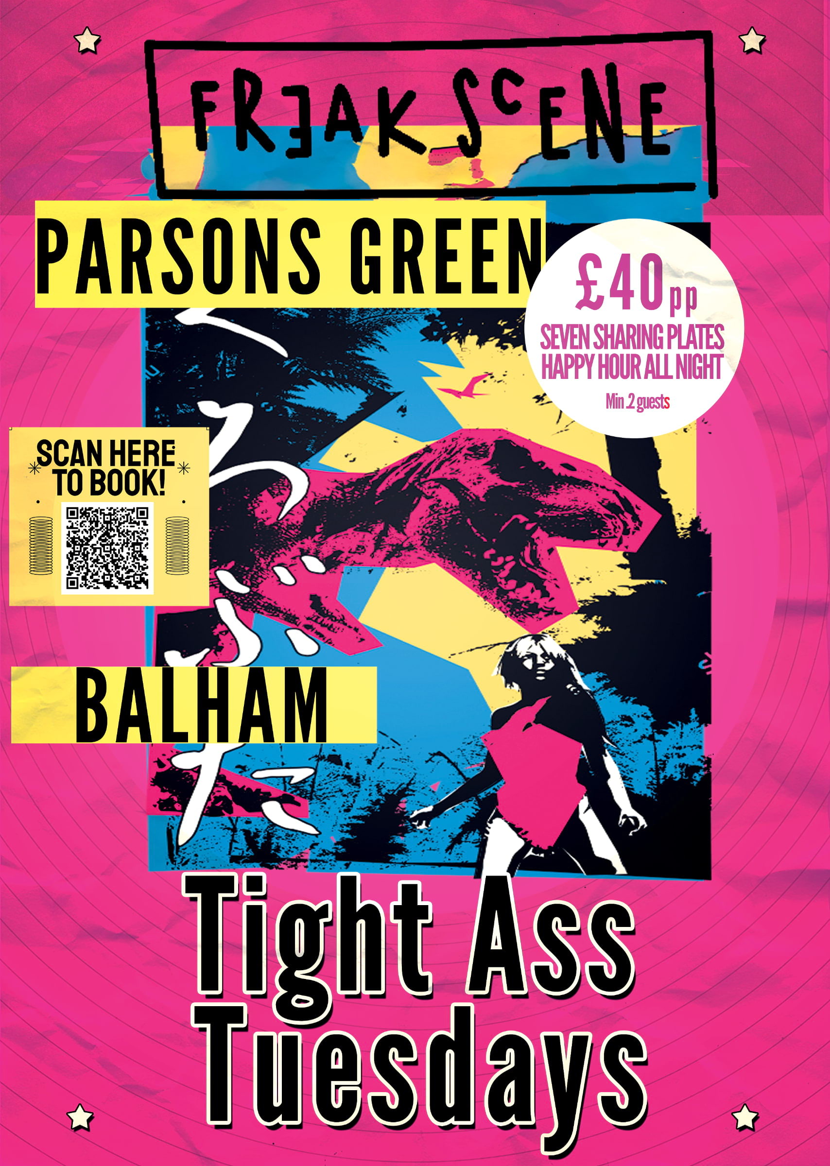 Tight Ass Tuesdays at Freak Scene Parsons Green – Photo from The Freak Scene Parsons Green by Freak S. (02/07/2024)