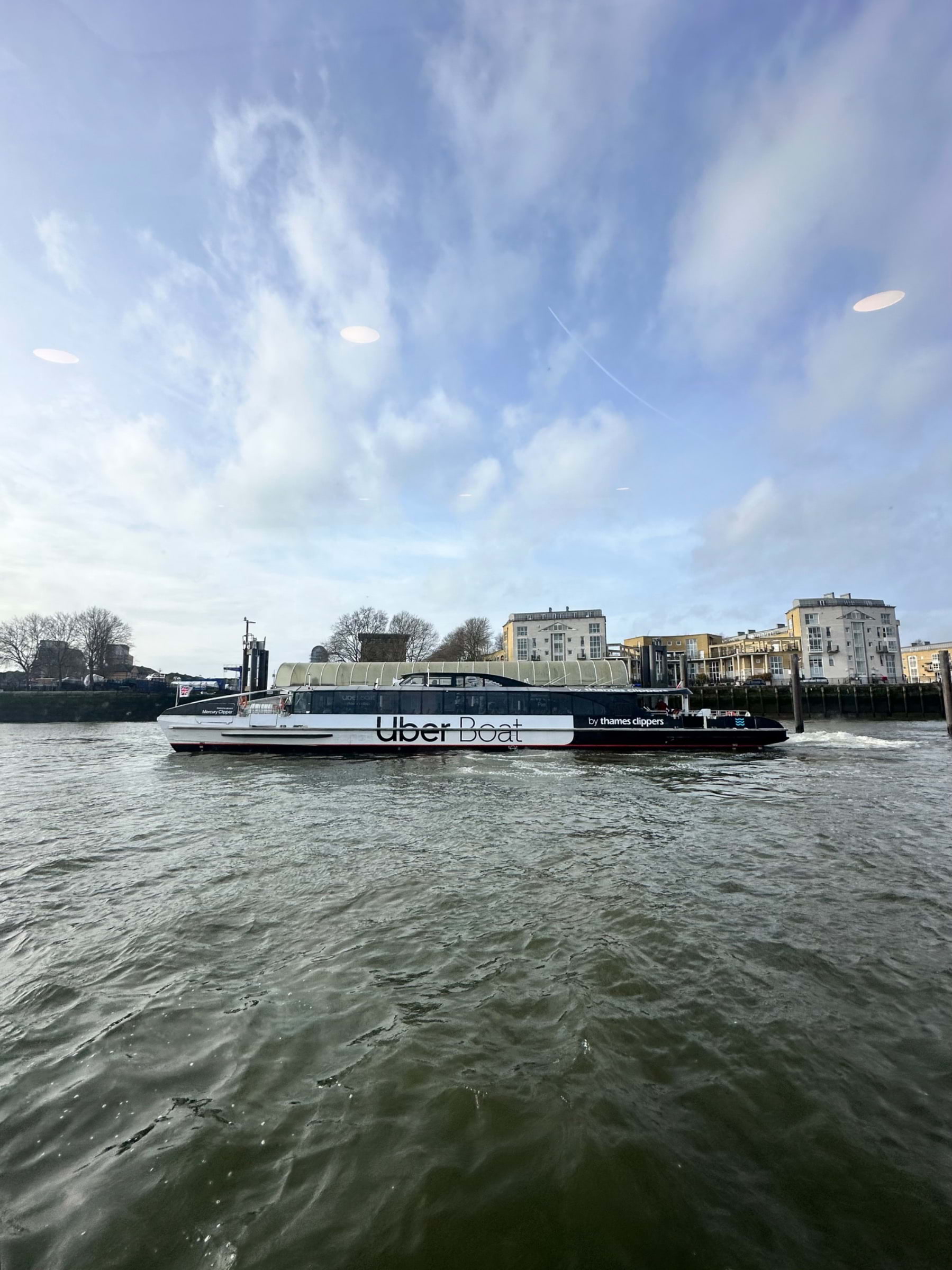 Photo from Uber Boat by Thames Clipper by Daniel S. (23/01/2024)