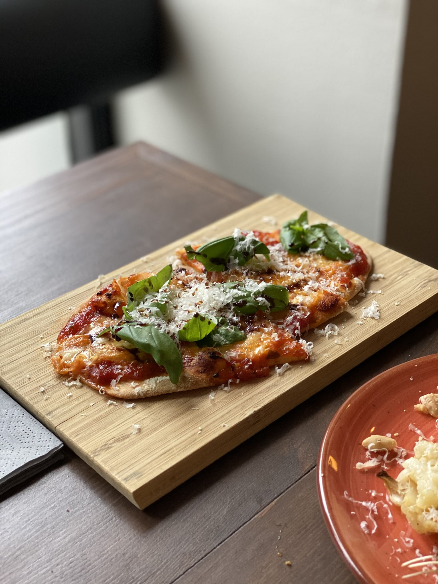 God pizza med söt tomatsås – Bild från Mamma o. jag Bistro av Agnes L. (2020-03-05)