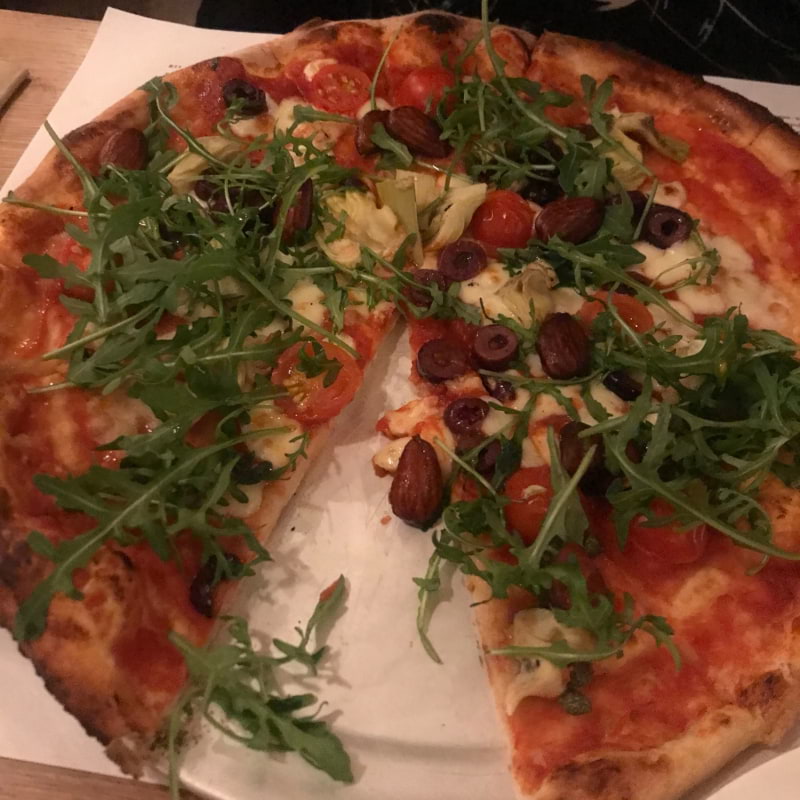 Pizza veganskt  – Bild från Moreno Pizza av Anna T.