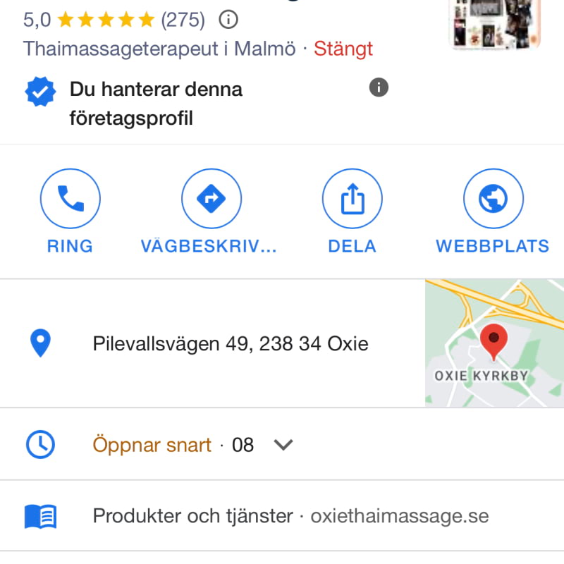 Bild från Oxie Thai Massage av Maliwan N. (2024-06-05)