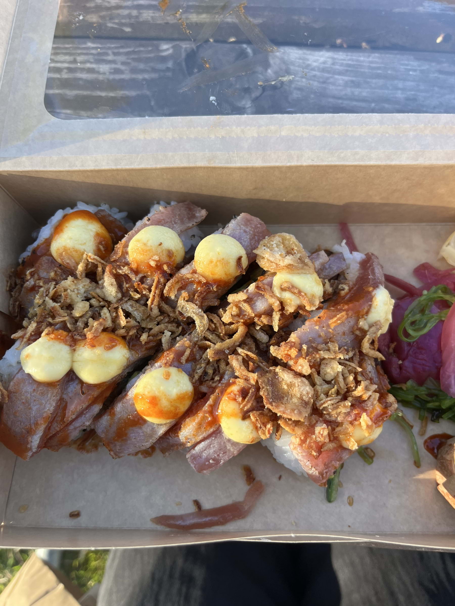 Bild från Natu Sushi & Kitchen Ladugårdsängen av Moa L. (2026-05-03)