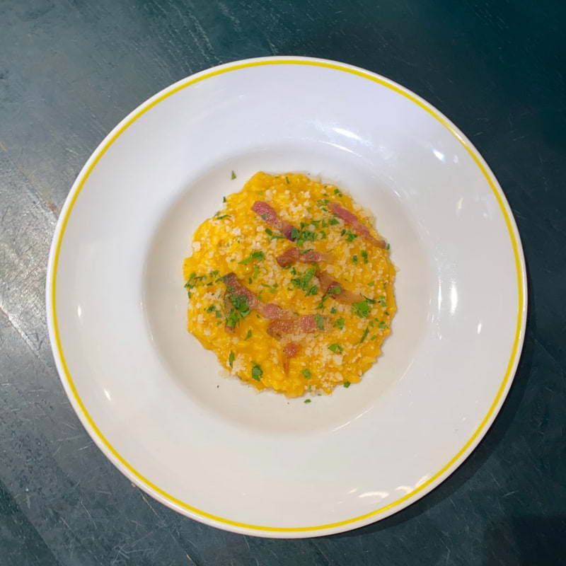 Risotto zucca&pancetta – Photo from Positano by Biagio D. (24/02/2023)