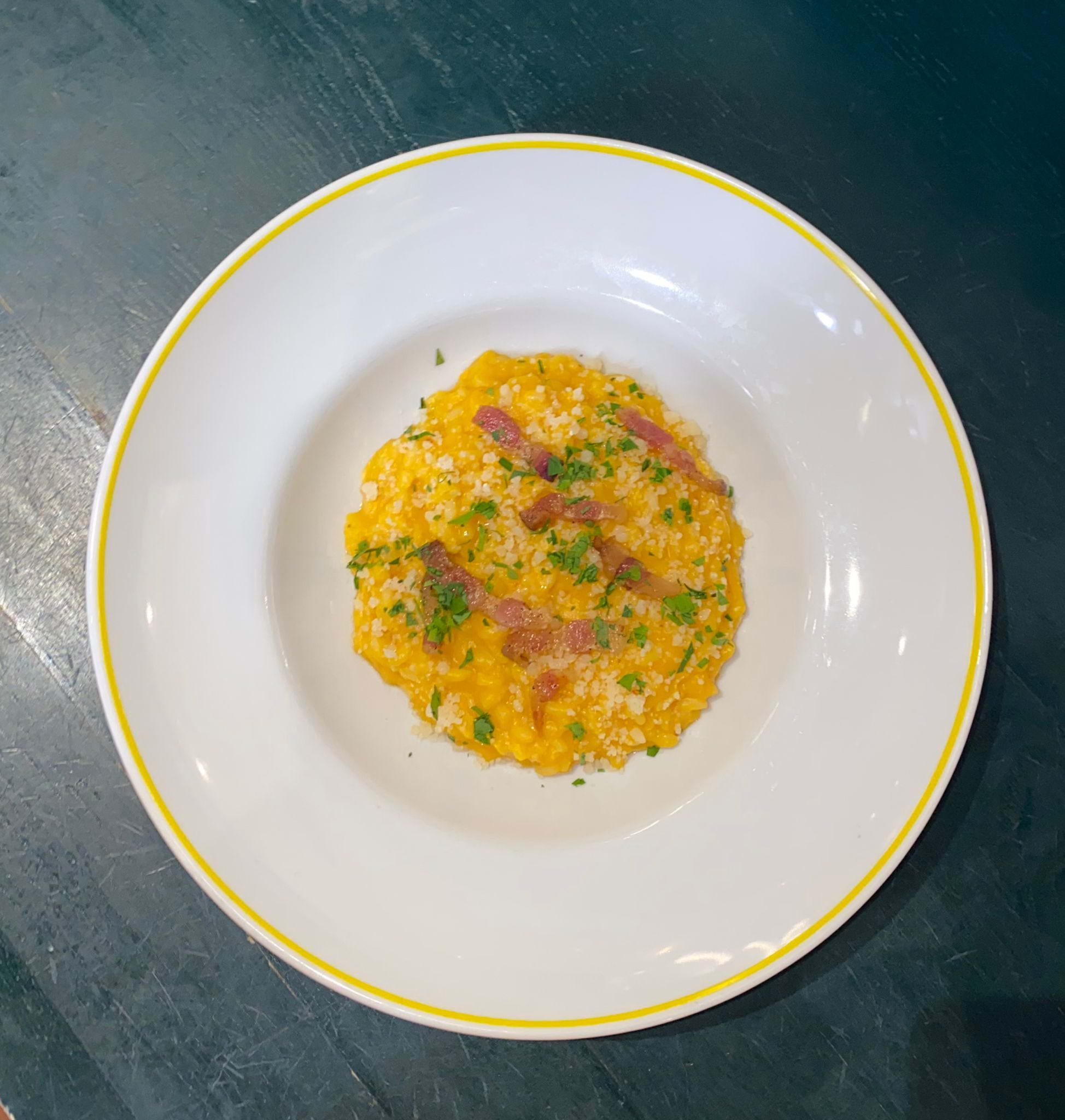 Risotto zucca&pancetta – Photo from Positano by Biagio D. (24/02/2023)