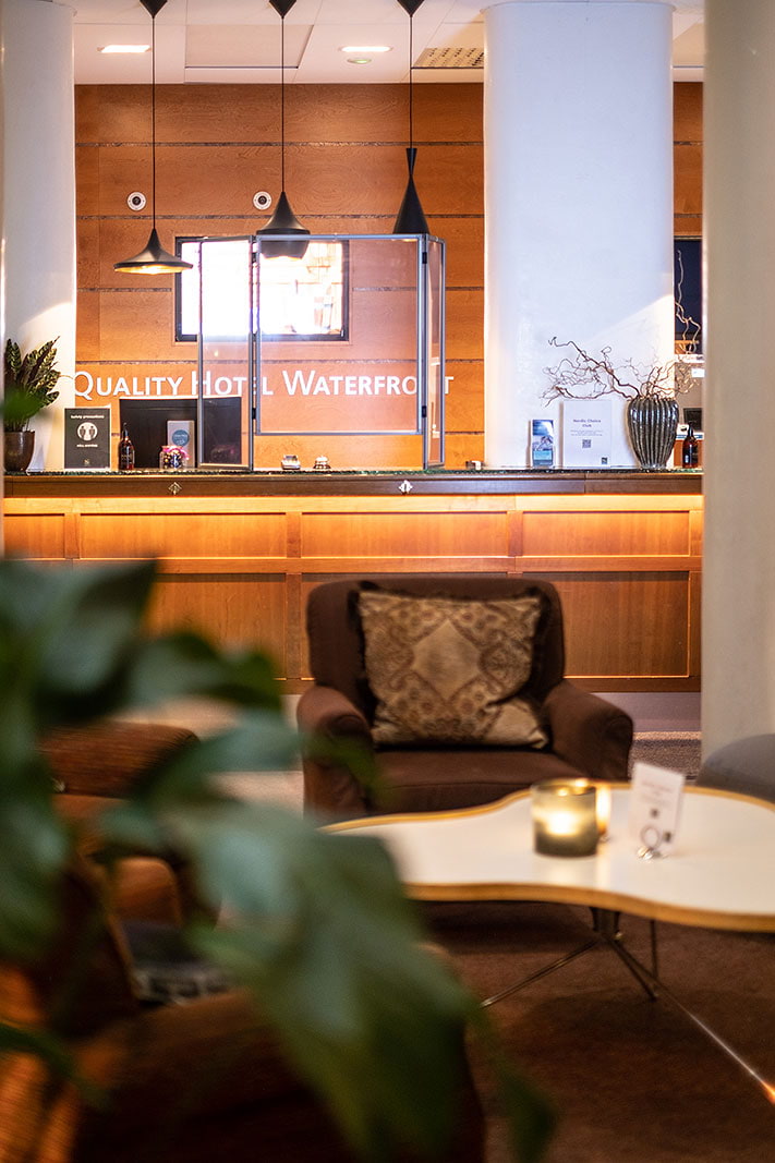 Brasserie Waterfront – Arbetsvänliga caféer