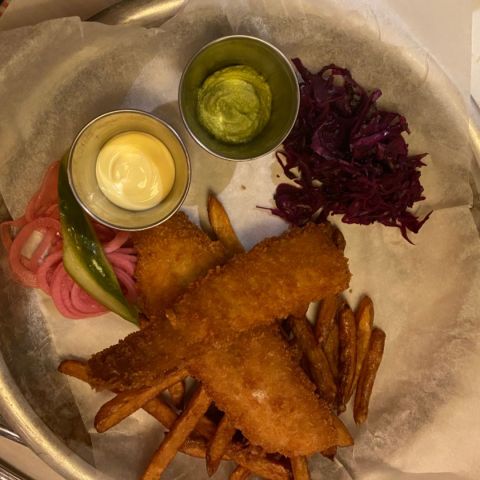 Fish and chips – Photo from Restaurang Marco's by Annelie V.