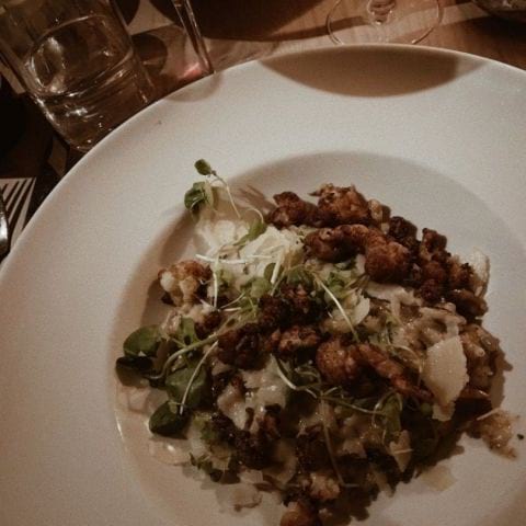 Svamprisotto med tryffel – Photo from Restaurant Aubergine by Jenny Q.